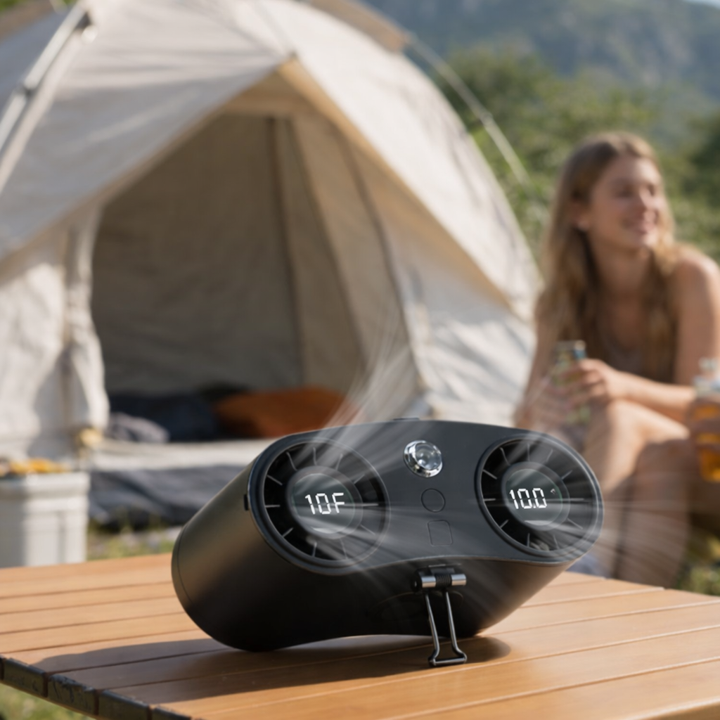 CoolClip™ – wentylator pod ubranie z klipsem | chłodzenie całego ciała