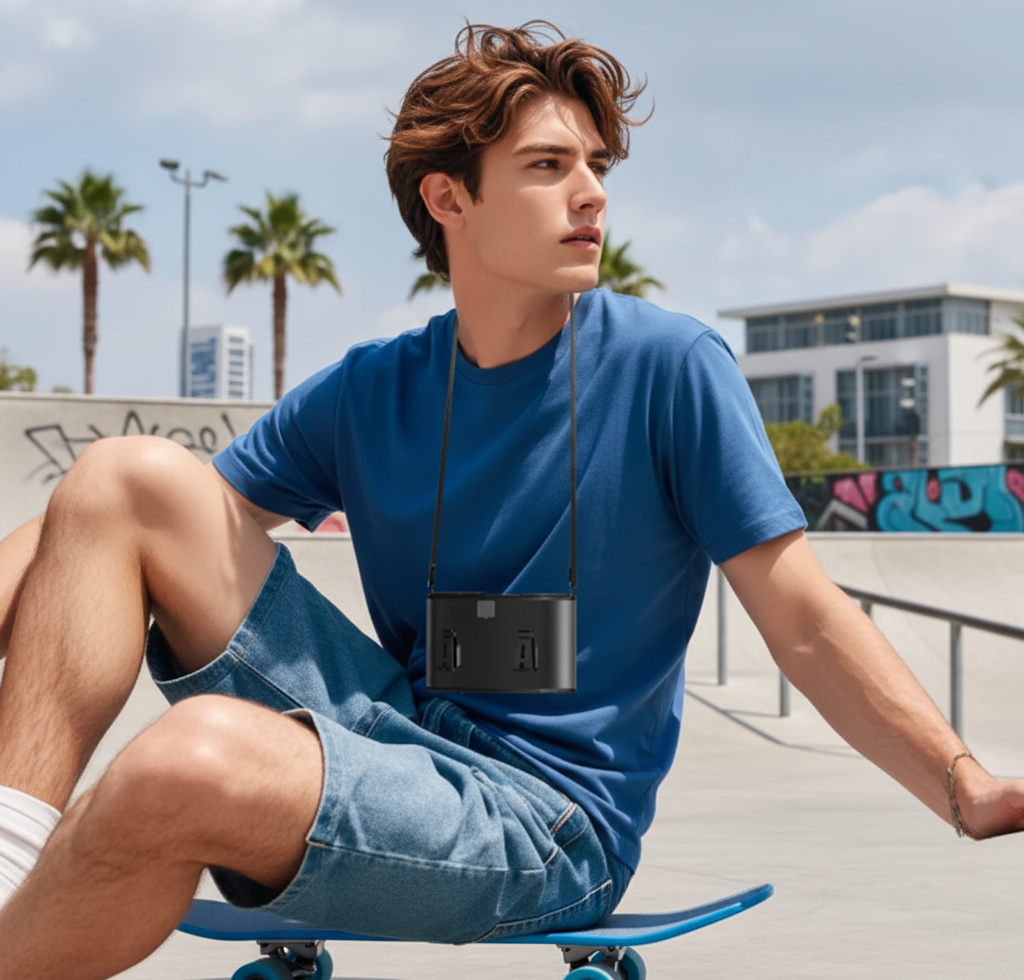 CoolClip™ – wentylator pod ubranie z klipsem | chłodzenie całego ciała