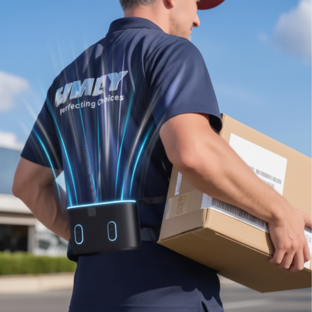 CoolClip™ – wentylator pod ubranie z klipsem | chłodzenie całego ciała