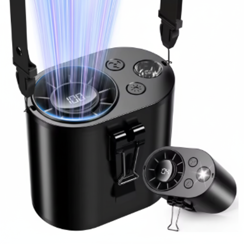 CoolClip™ – wentylator pod ubranie z klipsem | chłodzenie całego ciała