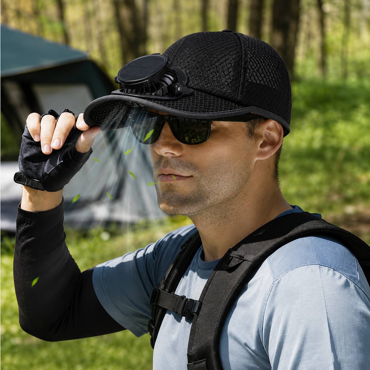 SolarCap™ na biwaku